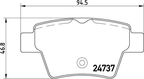 Magneti Marelli 363700461100 - Əyləc altlığı dəsti, əyləc diski furqanavto.az