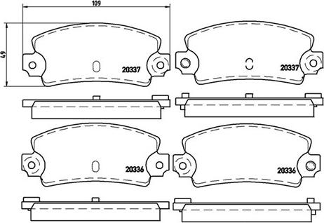 Magneti Marelli 363700468002 - Əyləc altlığı dəsti, əyləc diski furqanavto.az