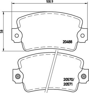 Magneti Marelli 363700468007 - Əyləc altlığı dəsti, əyləc diski furqanavto.az