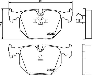 Magneti Marelli 363700406016 - Əyləc altlığı dəsti, əyləc diski furqanavto.az