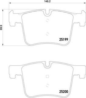 Magneti Marelli 363700406075 - Əyləc altlığı dəsti, əyləc diski furqanavto.az