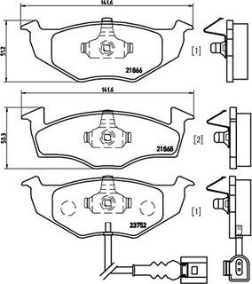 Magneti Marelli 363700485071 - Əyləc altlığı dəsti, əyləc diski furqanavto.az