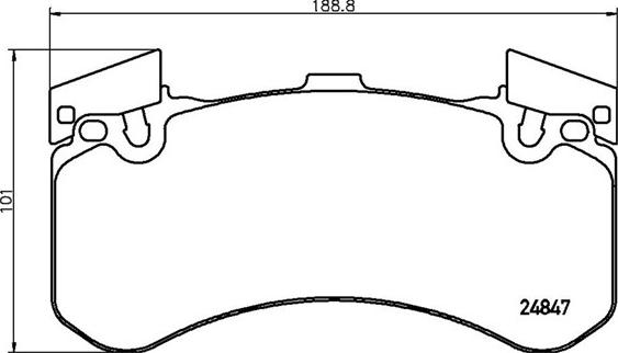 Magneti Marelli 363700485136 - Əyləc altlığı dəsti, əyləc diski furqanavto.az