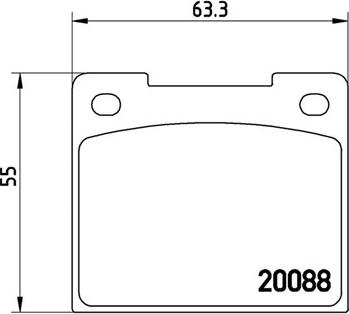 Magneti Marelli 363700486001 - Əyləc altlığı dəsti, əyləc diski www.furqanavto.az