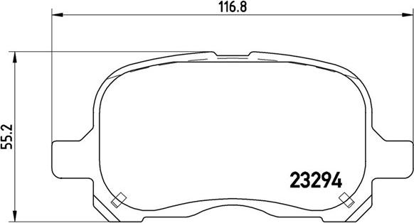 Magneti Marelli 363700483044 - Əyləc altlığı dəsti, əyləc diski furqanavto.az