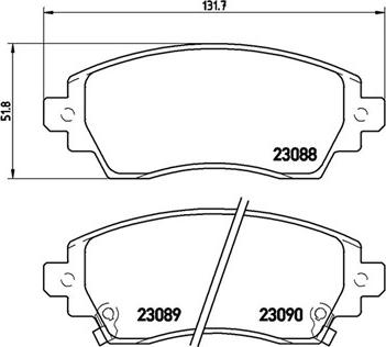 Magneti Marelli 363700483042 - Əyləc altlığı dəsti, əyləc diski furqanavto.az