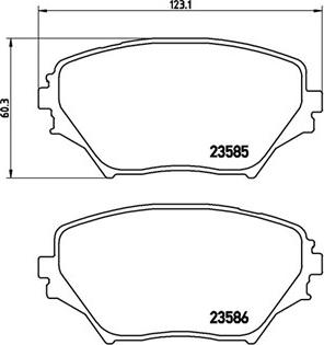 Magneti Marelli 363700483055 - Əyləc altlığı dəsti, əyləc diski furqanavto.az