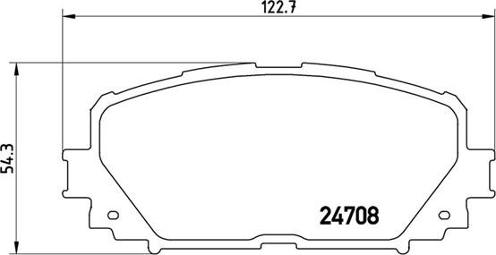 Magneti Marelli 363700483101 - Əyləc altlığı dəsti, əyləc diski furqanavto.az