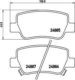 Magneti Marelli 363700483112 - Əyləc altlığı dəsti, əyləc diski furqanavto.az