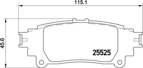 Magneti Marelli 363700483132 - Əyləc altlığı dəsti, əyləc diski furqanavto.az