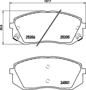 Magneti Marelli 363700530056 - Əyləc altlığı dəsti, əyləc diski furqanavto.az