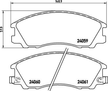 Magneti Marelli 363700430017 - Əyləc altlığı dəsti, əyləc diski furqanavto.az