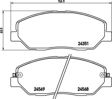 Magneti Marelli 363700430036 - Əyləc altlığı dəsti, əyləc diski furqanavto.az