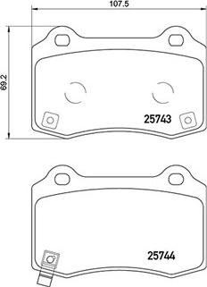 Magneti Marelli 363700430074 - Əyləc altlığı dəsti, əyləc diski furqanavto.az