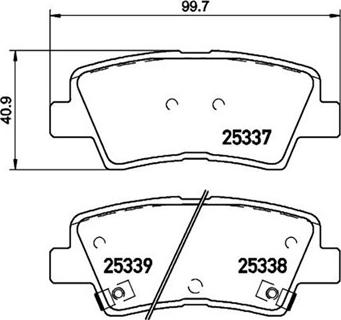 Magneti Marelli 363700430101 - Əyləc altlığı dəsti, əyləc diski furqanavto.az