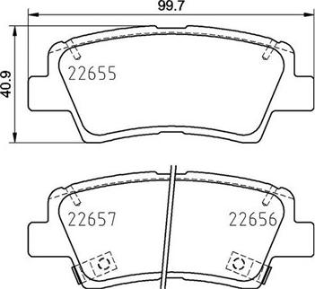 Magneti Marelli 363700430103 - Əyləc altlığı dəsti, əyləc diski furqanavto.az