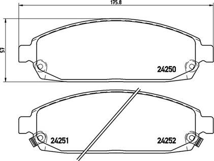 Magneti Marelli 363700437010 - Əyləc altlığı dəsti, əyləc diski furqanavto.az