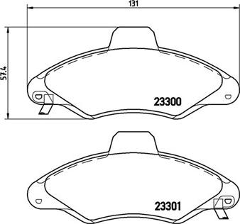 Magneti Marelli 363700424045 - Əyləc altlığı dəsti, əyləc diski furqanavto.az