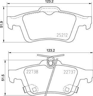 Magneti Marelli 363700424216 - Əyləc altlığı dəsti, əyləc diski furqanavto.az