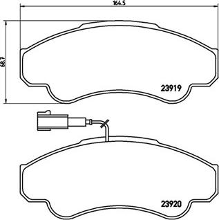 Magneti Marelli 363700423092 - Əyləc altlığı dəsti, əyləc diski furqanavto.az