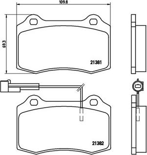 Magneti Marelli 363700423052 - Əyləc altlığı dəsti, əyləc diski furqanavto.az