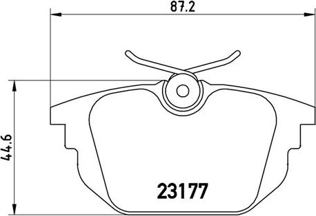 Magneti Marelli 363700423026 - Əyləc altlığı dəsti, əyləc diski furqanavto.az