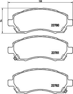 Magneti Marelli 363700478009 - Əyləc altlığı dəsti, əyləc diski furqanavto.az