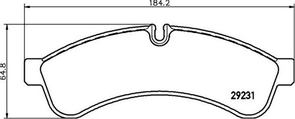 DT Spare Parts 7.92620SP - Əyləc altlığı dəsti, əyləc diski furqanavto.az