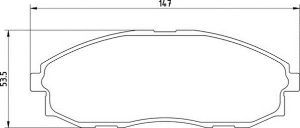 Magneti Marelli 363700201242 - Əyləc altlığı dəsti, əyləc diski furqanavto.az