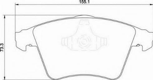 Magneti Marelli 363700201755 - Əyləc altlığı dəsti, əyləc diski furqanavto.az