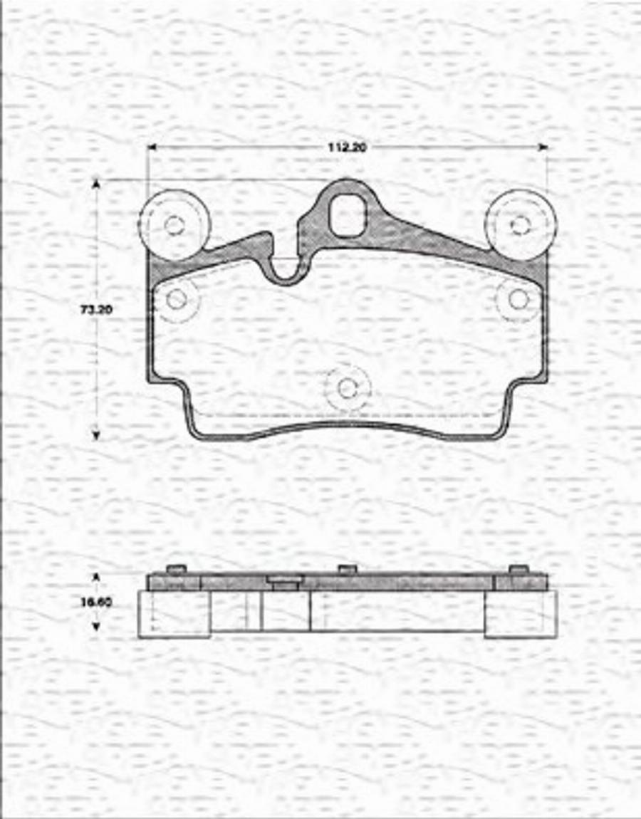 Magneti Marelli 363702161393 - Əyləc altlığı dəsti, əyləc diski furqanavto.az