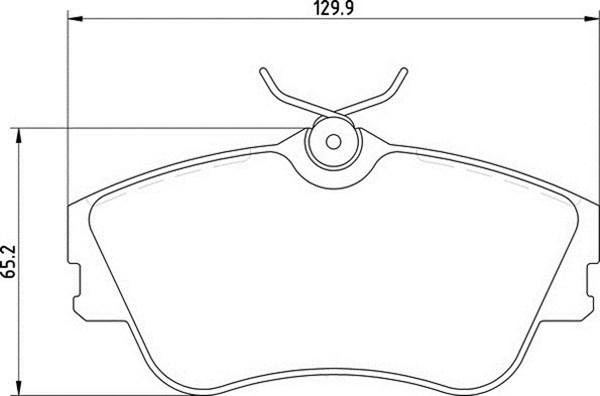 Magneti Marelli 363710205072 - Əyləc altlığı dəsti, əyləc diski furqanavto.az