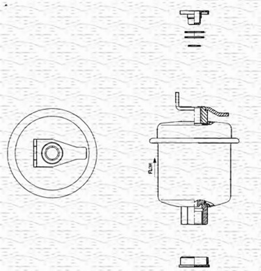 Magneti Marelli 213908720000 - Yanacaq filtri furqanavto.az