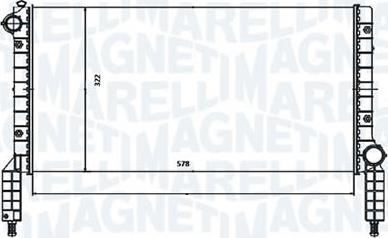 Magneti Marelli - BR RMM1004HFT - Radiator, mühərrikin soyudulması furqanavto.az