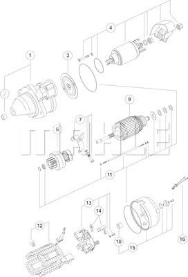 MAHLE MS 58 - Başlanğıc furqanavto.az