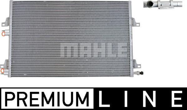 MAHLE AC 355 000P - Kondenser, kondisioner furqanavto.az