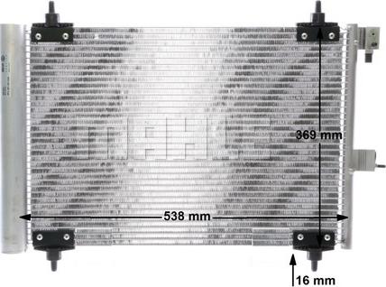 MAHLE AC 323 000S - Kondenser, kondisioner furqanavto.az