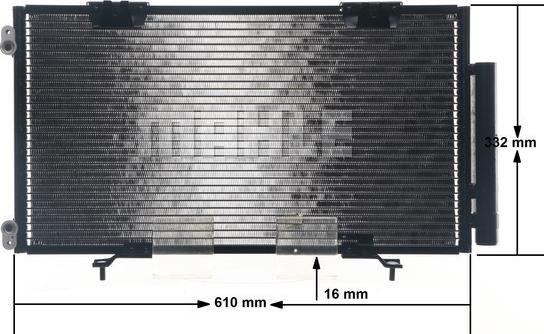 MAHLE AC 261 000S - Kondenser, kondisioner furqanavto.az