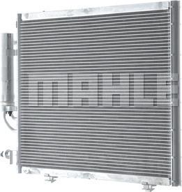 MAHLE AC 748 000P - Kondenser, kondisioner furqanavto.az