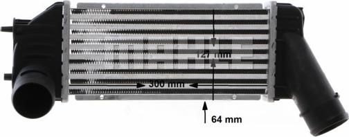 MAHLE CI 67 000S - Intercooler, şarj cihazı furqanavto.az