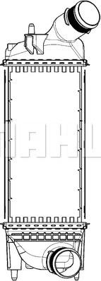 MAHLE CI 310 000P - Intercooler, şarj cihazı furqanavto.az