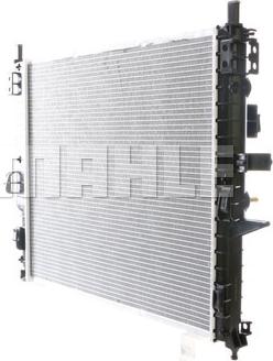 MAHLE CR 554 000S - Radiator, mühərrikin soyudulması furqanavto.az