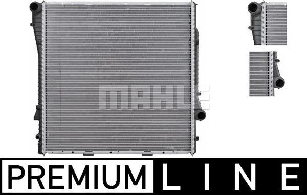 MAHLE CR 565 000P - Radiator, mühərrikin soyudulması furqanavto.az