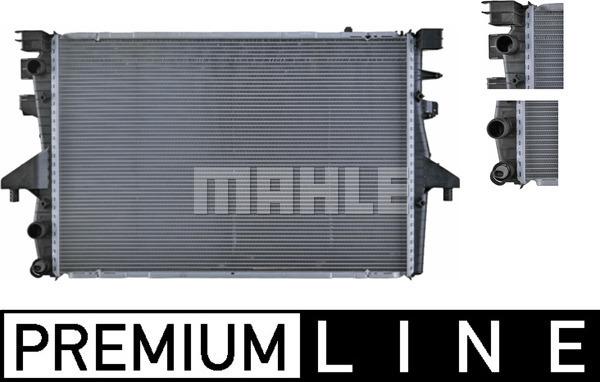 MAHLE CR 585 000P - Radiator, mühərrikin soyudulması furqanavto.az