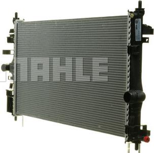 MAHLE CR 1102 000P - Radiator, mühərrikin soyudulması furqanavto.az