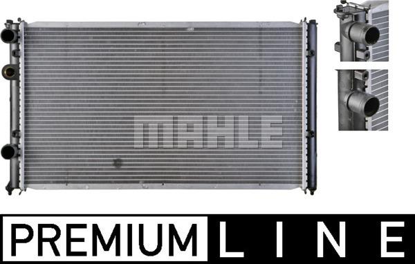 MAHLE CR 394 000P - Radiator, mühərrikin soyudulması furqanavto.az