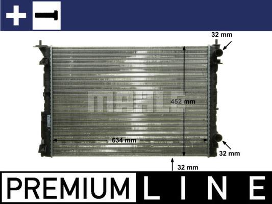 MAHLE CR 311 000P - Radiator, mühərrikin soyudulması furqanavto.az