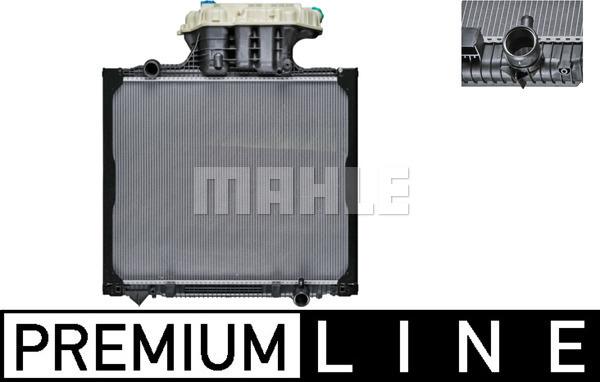 MAHLE CR 702 000P - Radiator, mühərrikin soyudulması furqanavto.az