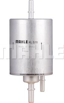MAHLE KL 570 - Yanacaq filtri furqanavto.az