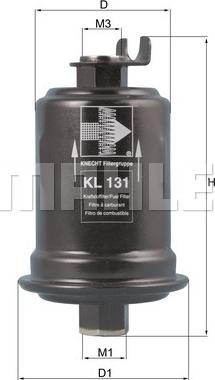 MAHLE KL 131 - Yanacaq filtri furqanavto.az